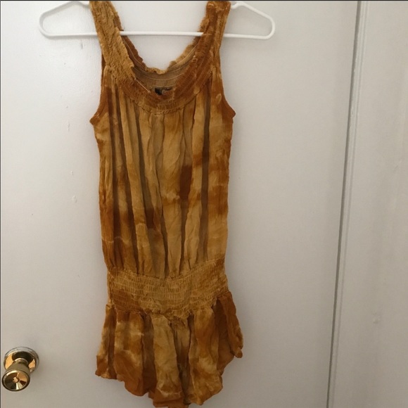 Blue life yellow romper size small. - Picture 4 of 4